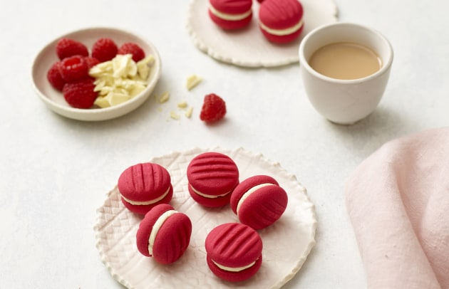 Charlie's Fine Food Co's Mini Melting Moments are handcrafted using 100 per cent pure butter. 
Image: Charlie's Fine Food Co