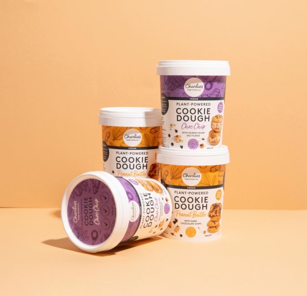 Baked or straight from the tub, Charlie&rsquo;s Cookie Dough is delicious.