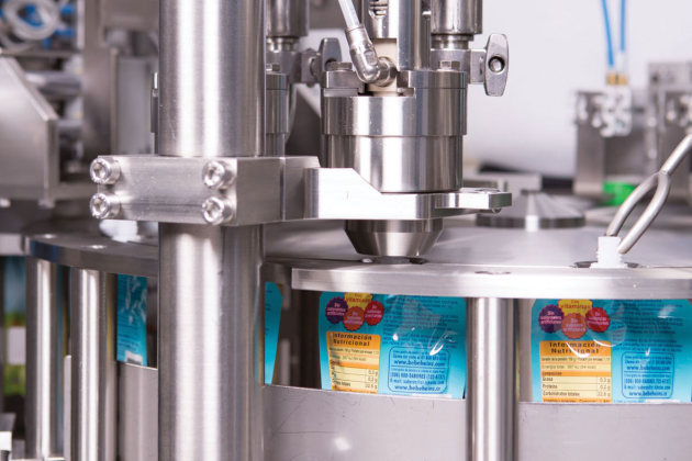 A Cheerpack filling line