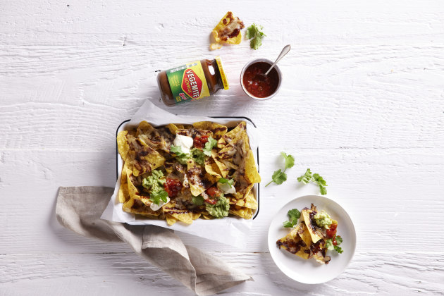 Vegemite is giving its cheesy Vegemite blend Cheesybite a makeover. It&rsquo;s new look and name &ndash; Vegemite & Cheese &ndash; combines the iconic spread with Bega Cream Cheese. (Image source: Bega)