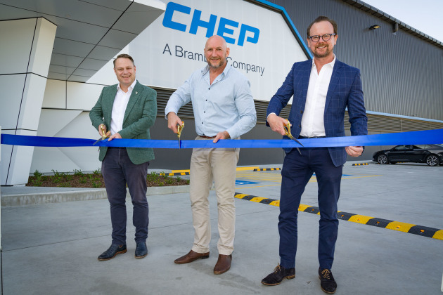 CHEP's new 16,870 sqm state-of-the-art Service Centre officially opens. Image: CHEP Australia