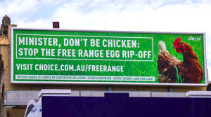 Choice says many free range claims are "little more than cynical marketing slogans used to contrive a price premium".