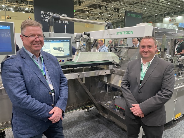 Chris Baudinette, PerForm Packaging Solutions and James Hoare, Syntegon (KlikLok).