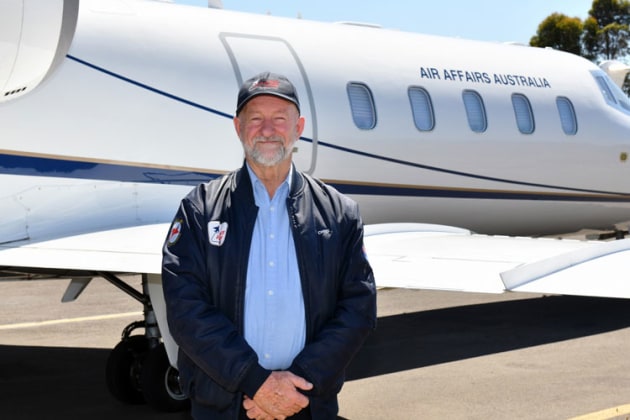 Air Affairs founder Chris Sievers has won the Col Pay Award for a Lifetime of Service to general aviation in the 2022 CASA Wings Awards. (via Chris Sievers)