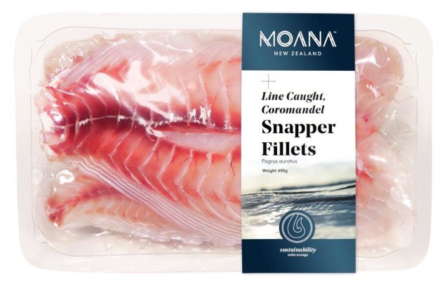 PIDA 2019 Finalist, Save Food Packaging Design: Plantic Technologies for the Plantic RV material that was designed for Moana seafood company to be able to supply fresh fish to the online meal delivery company &lsquo;My Food Bag&rsquo;.