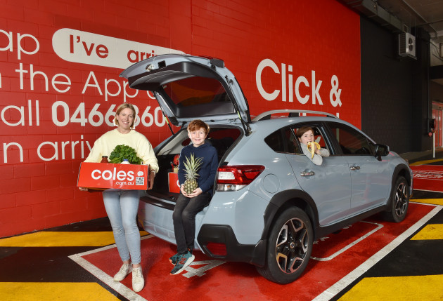 Following a pilot program earlier this year which saw the demand for Rapid Click&Collect almost double, the service is now available in almost 400 Coles stores around the country, with the offer rolling out to an additional 200 stores early next year. Image: Coles Group