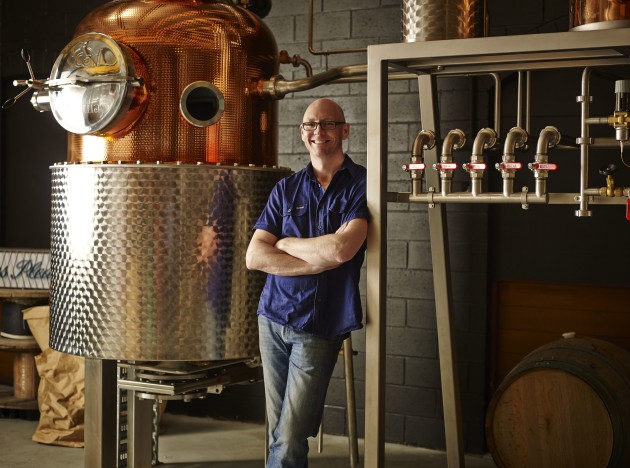 Four Pillars co-founder and distiller Cameron Mackenzie (Image: Anson Smart)