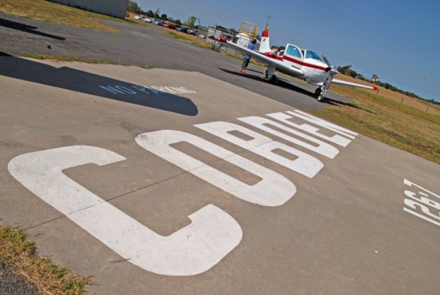 Cobden Airport in Victoria's western district. (Steve Hitchen)