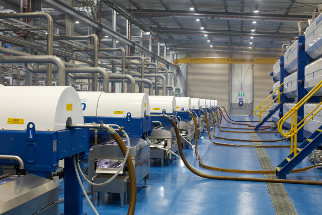Cobram Estate Boort processing lines. (Image: Cobram Estate)