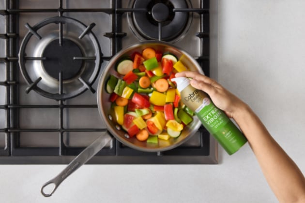 Cobram Estate has introduced its new Extra Virgin Olive Oil Spray Bottle.