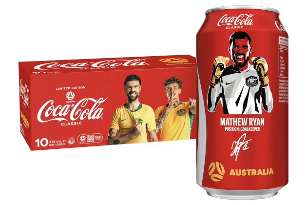 Coca-Cola kicks off Socceroos packaging tie-up with Football Australia