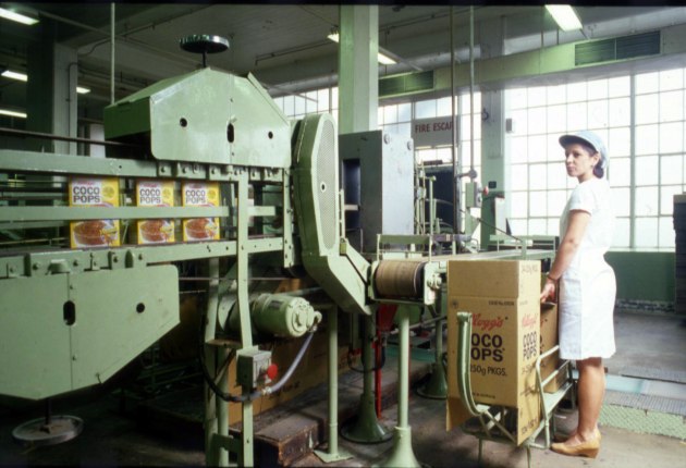 A Coco Pops machine from the 1960s. Image: Kellanova
