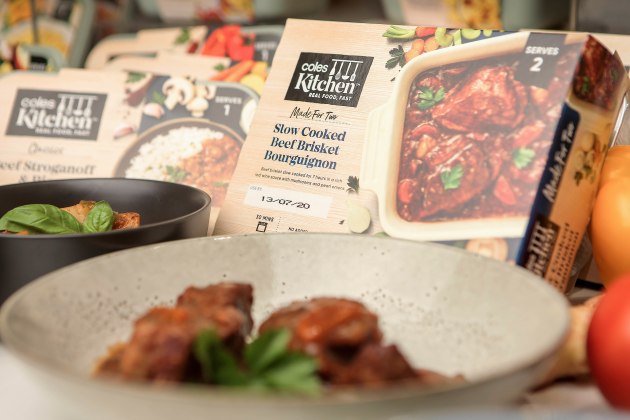 Coles has expanded its Coles Kitchen range to more than 100 options.