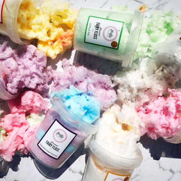 Our March 2021 Rising Star is Paola and Michael Karamallis and their fabulous fairy floss business Fluffy Crunch.