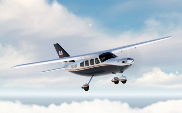 Compair's 6.2 is a six-seat experimental aircraft capable of 185 KTAS. (Compair)