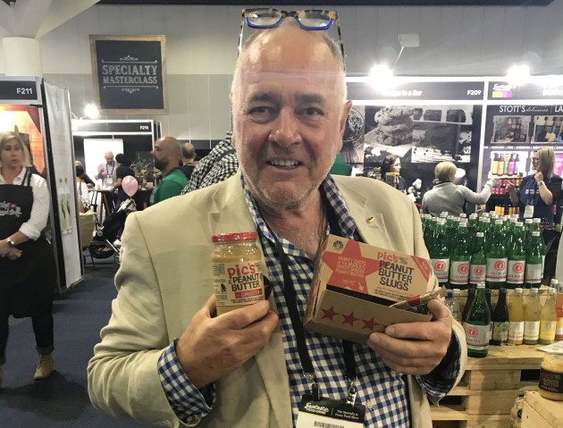 Company Founder Pic Picot at Naturally Good Food Expo in Sydney.