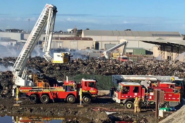The aftermath of the 2017 fire at Coolaroo. (Image: Emergency Management Victoria)