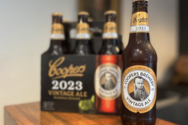 This year's Vintage Ale has undergone a re-design from Cowan Australia