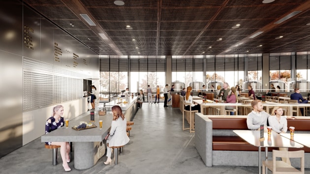 Coopers Brewery&rsquo;s $50 million brand home development will see a new world-class visitor centre, microbrewery and whisky distillery unveiled at the home of the brewery in Regency Park. Image: Studio Nine Architects