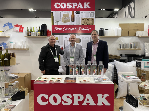 Cospak team: David Bellette; Nick Woodstock; Glenn Jardine
