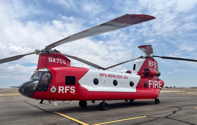 CASA is proposing an new type of aerial work operation to allow helicopter operators to transport fireground personnel. (Coulson Aviation)