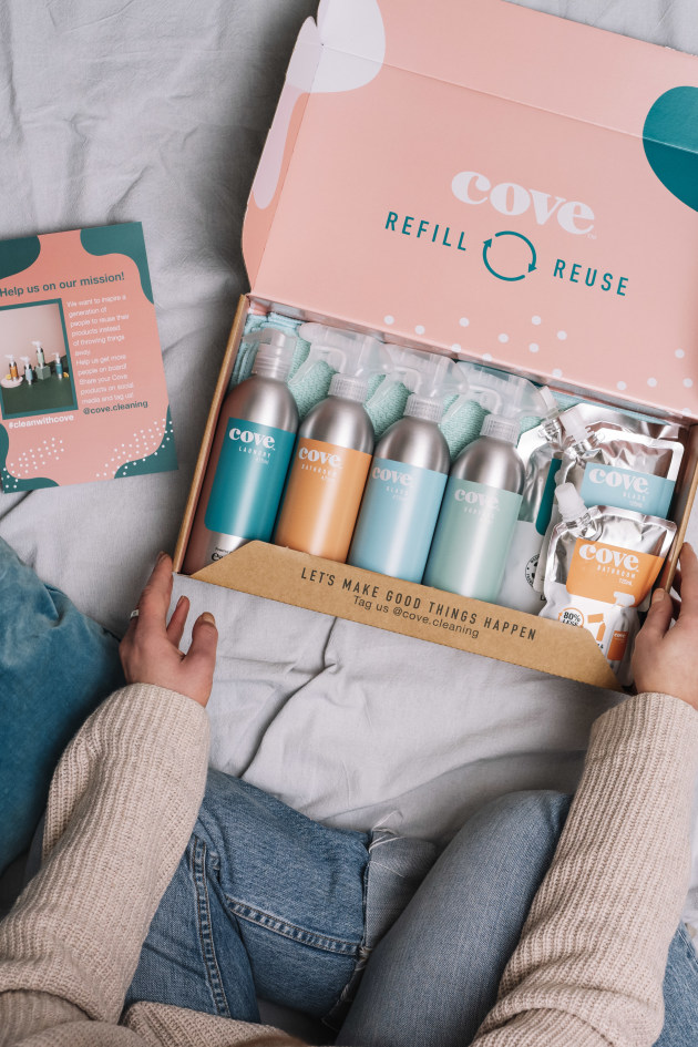 Cove (Natures Organics): PIDA Domestic & Household and Sustainable Packaging Award finalist.