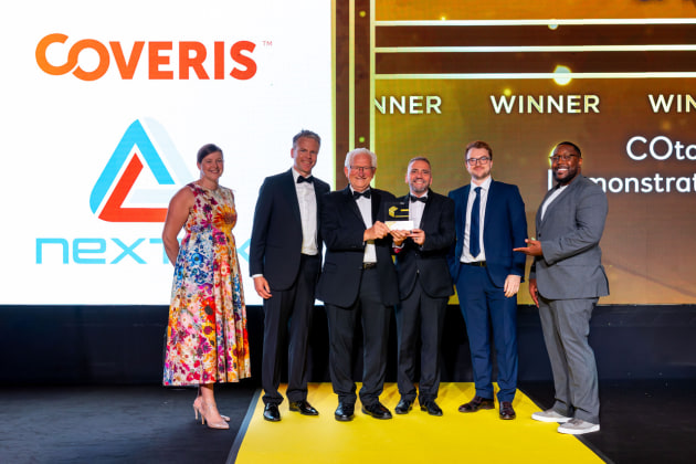 Nextek and Coveris have won Packaging Recycling Project of the Year at the 2026 UK Packaging Awards for COtooCLEAN.