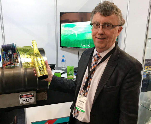 Mike Cowan, MD Le Mac Australia, at Foodpro 2017.