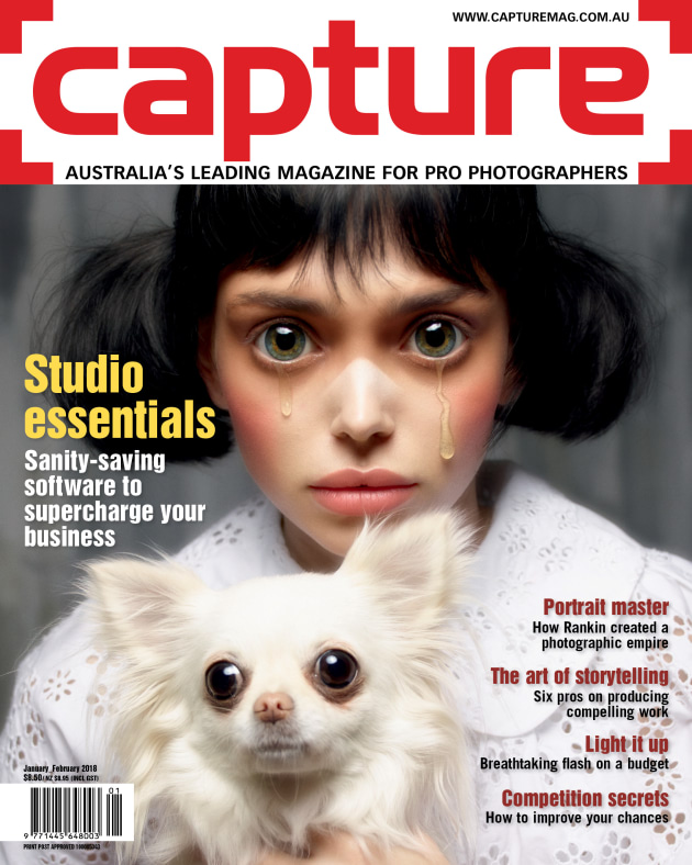 Cover image by Rankin.