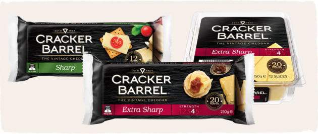 Saputo&rsquo;s cheese brands include Cracker Barrel, Mil Lel, Coon, Sungold and Devondale.