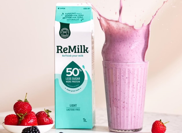 With the same taste and texture as milk, but less sugar and more protein, ReMilk is making a splash.