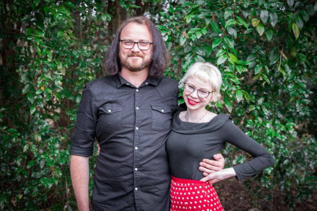 Veronica Fil and Shaun Quade, Grounded. Photo: Megann Evan