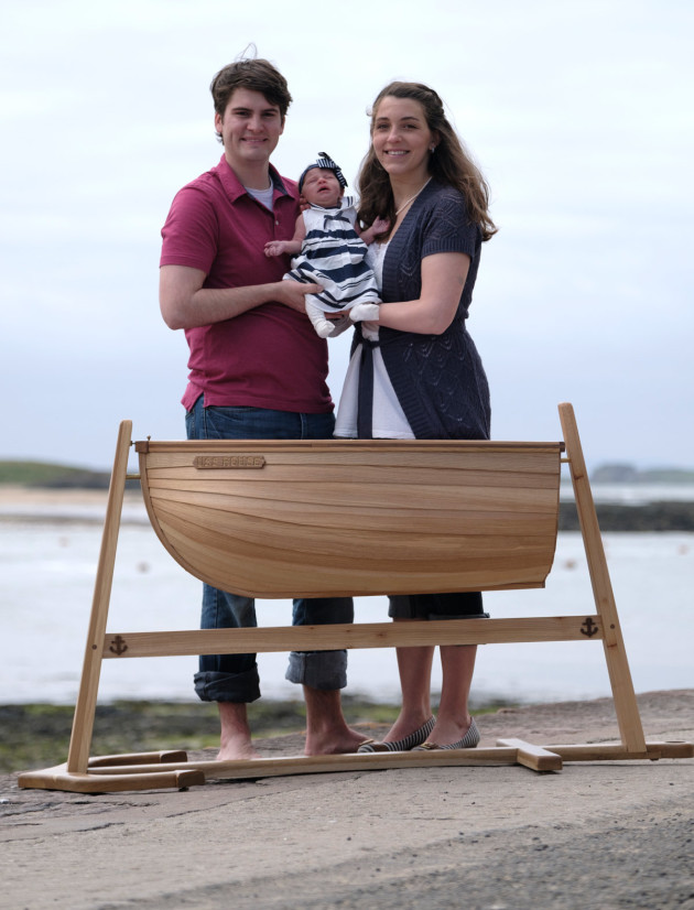 Sam Rouse and family in North Berwick, a seaside town in East Lothian, near Edinburgh.