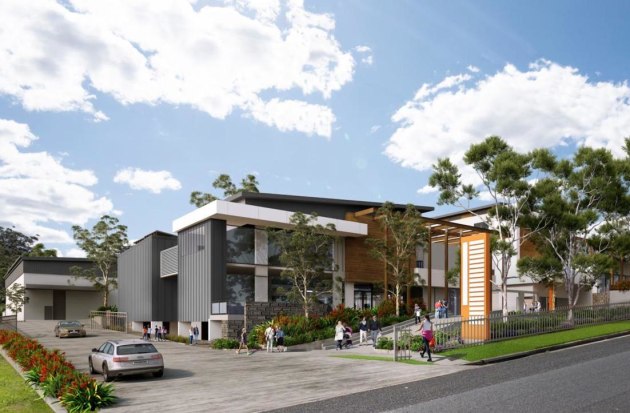 An artist's impression of the pilot food manufacturing innovation hub on the Central Coast.