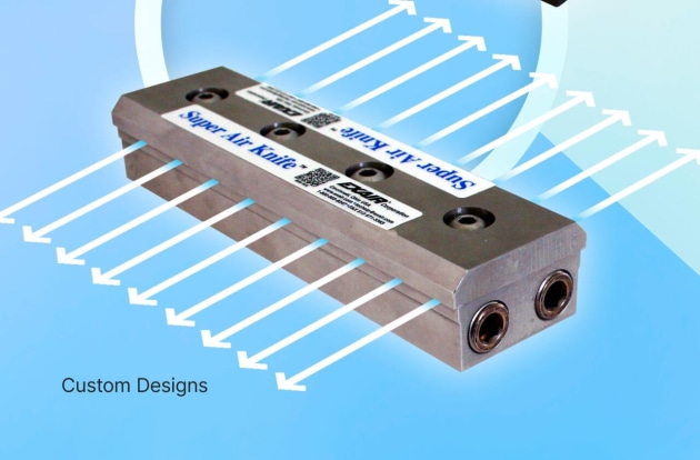 EXAIR&rsquo;s Air Knives are an efficient and highly effective tool for blowoff, cooling, cleaning, and drying in myriad manufacturing processes.