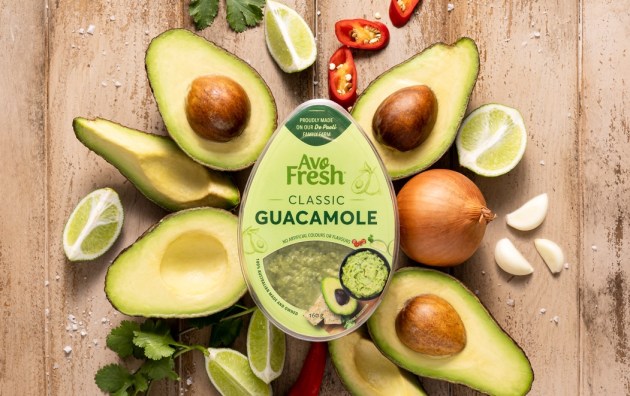 AvoFresh Classic Guacamole is vegan friendly, gluten free, dairy free and contains no artificial colours or flavours. Image: AvoFresh