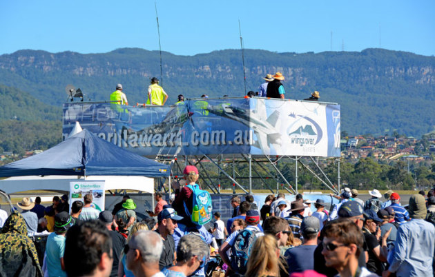 WOI has always attracted a good crowd to Shellharbour Airport, and this year organisers will be hoping for another good turn-out. (Steve Hitchen)