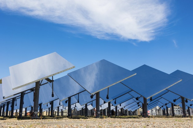 Concentrated Solar Thermal (CST) mirrors reach temperatures up to 1200 degrees Celsius.