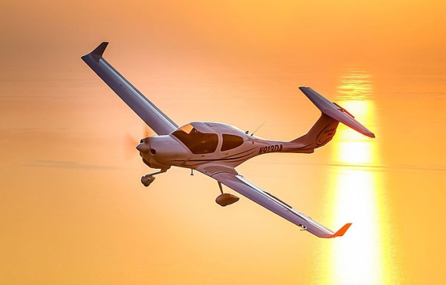 Diamond's DA40 was one of the aircraft that contributed to a good Q3 result for the piston single sector. (Diamond Aircraft)