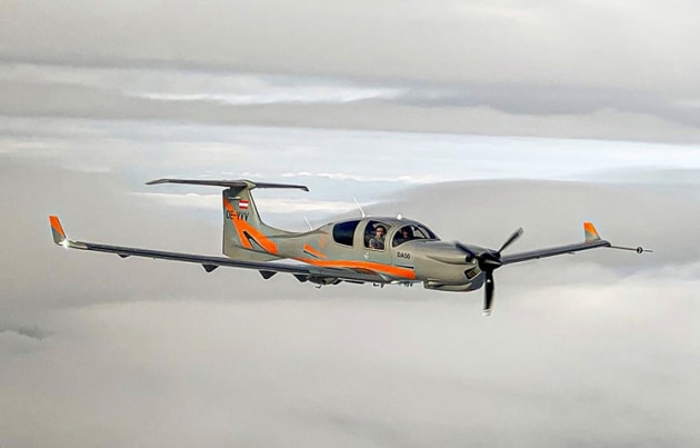 Diamond's DA50 with CD300 engine and retractable wheels. (Diamond Aircraft)