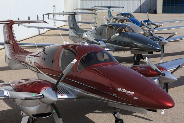 Diamond Aircraft's DA62 large twin. (Diamond Aircraft)