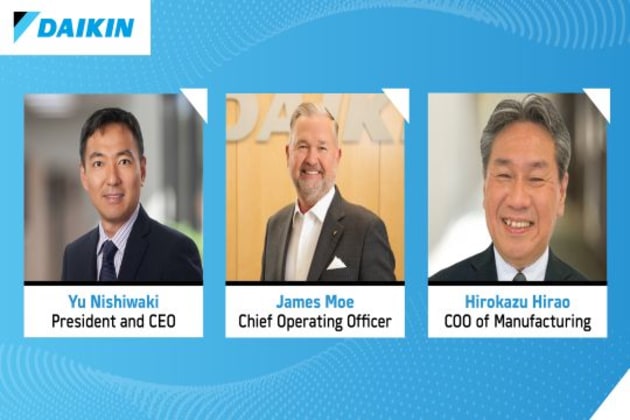 Daikin Applied executive lineup.