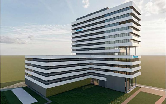 Daikin's development centre, Ghent
