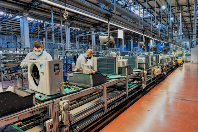 Daikin is expanding manufacturing in Europe.