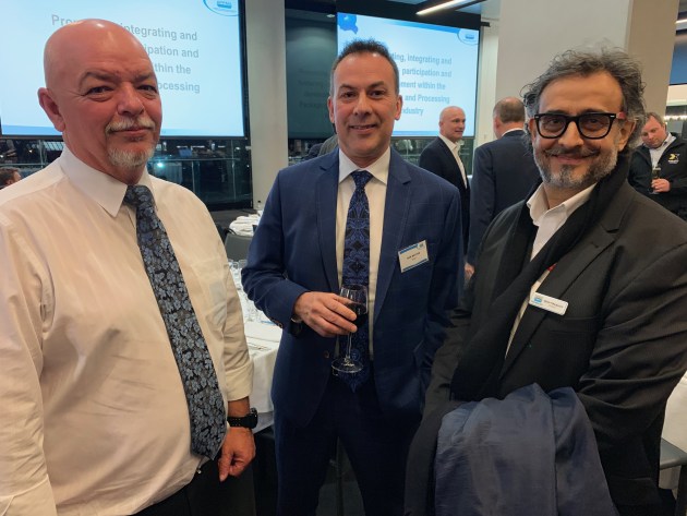 Dale Marsten, Festo; Robert Becher, Inox; Rob Marguccio, Heat and Control .