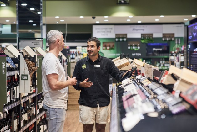 Dan Murphy's is looking to hire more than 2200 casual customer assistants. 
Image: Dan Murphy's, Endeavour Group