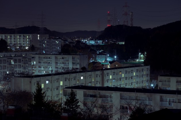 Hirao Danchi. A complex in a &lsquo;sleeper town&rsquo; on the outskirts of Tokyo. &copy; Cody Ellingham.