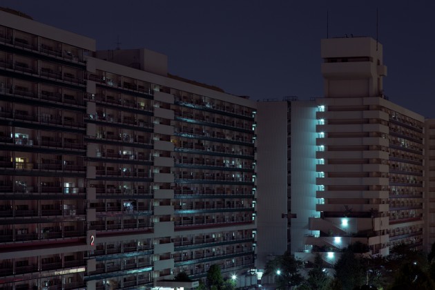 Shirahige Danchi
The distinctive aesthetic of massive inner-city danchi in Tokyo&rsquo;s old district emerged in the same era as 2001: A Space Odyssey, a terrestrial kind of spaceship that embodied a bright vision for the future. &copy; Cody Ellingham.