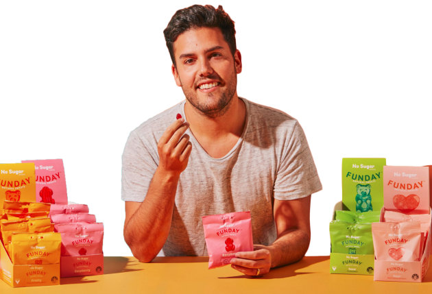Funday Natural Sweets founder and CEO Daniel Kitay.