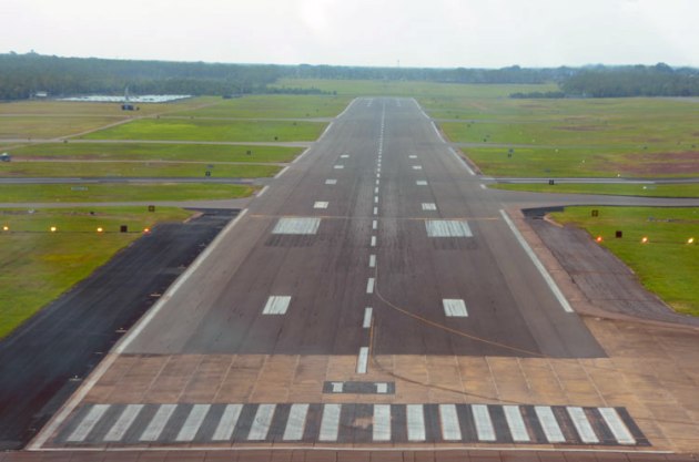 Darwin Airport's runway 11. (Steve Hitchen)